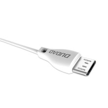 Dudao L4M USB-A - MicroUSB 2.4 A Cable 1m - White