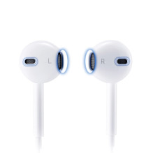 Dudao X14+ Wired In-Ear Headphones with Lightning Connector 1.2m - White