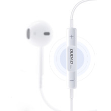Dudao X14+ Wired In-Ear Headphones with Lightning Connector 1.2m - White