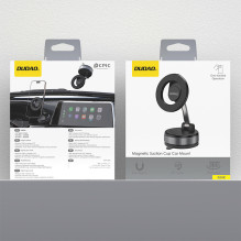 Dudao F24X MagSafe Compatible Car Holder with Suction Cup - Black