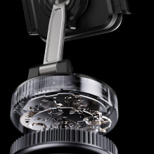 Dudao F24PLUS automobilio laikiklis su siurbtuku, skirtas prietaisų skydeliui - juodas