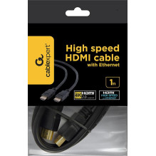 CABLE HDMI-HDMI 1M V2.0 BLK / CC-HDMI4-1M GEMBIRD CABLE HDMI-HDMI 1M V2.0 BLK / CC-HDMI4-1M GEMBIRD