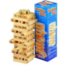 Jokomisiada Jokomisiada Drewniane Klocki JENGA CHWIEJĄCA SIĘ WIEŻA GR0189