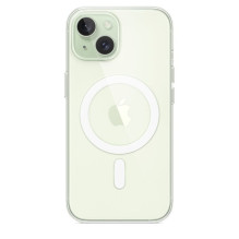 Apple - iPhone 15 Clear Case with MagSafe Clear