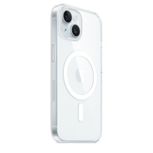 Apple - iPhone 15 Clear Case with MagSafe Clear