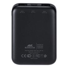 POWER BANK USB 5000MAH / VA2006 BLACK RIVACASE