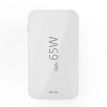 Hama 00201976 Flat Charger 220V With 2xUSB-C / USB-A 65W White