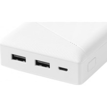 Deltaco PB-A1002 20000mAh baltas