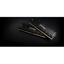 Kingston Technology FURY 16GB 3200MT / s DDR4 CL16 DIMM (Kit of 2) Renegade Black