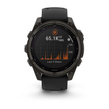 SMARTWATCH FENIX 8 SAPP. SOLAR / BLACK / GRAY 010-02906-11 GARMIN