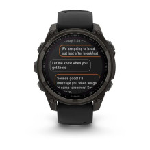 SMARTWATCH FENIX 8 SAPP. SAULES / JUODAS / PILKAS 010-02906-11 GARMIN