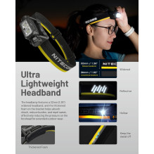 HEADLAMP NU SERIES 1700 LUMENS / NU45 NITECORE