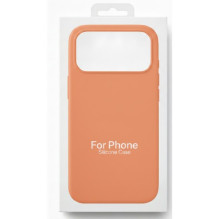 Case "TM MagSafe Silicone" for iPhone 17 Pro Max / Deep Orange /