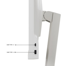 Lenovo C24d-20 computer monitor 61 cm (24") 1920 x 1200 pixels Full HD LED Grey, White