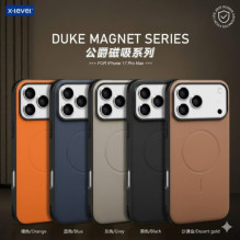 Dėklas X-Level "Duke Magnet" skirtas Apple iPhone 17 Pro juodas