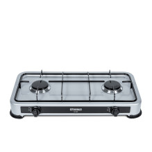 Gas cooker PROMIS KG200 SILVER WITHOUT REDUCER