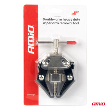 Dwuramienny wzmocniony ściągacz ramion wycieraczek AMIO-04750