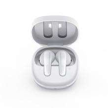 QCY T13X In-Ear Headphones with ENC IPX5 Bluetooth 5.3 - White