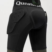 Qunature Ski Hip Protectors - Basic L Skis, Snowboard, Skates - Black