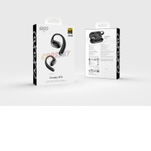 OWS QCY Crossky R70 LDAC IPX5 Headphones with Ear Hooks - Black