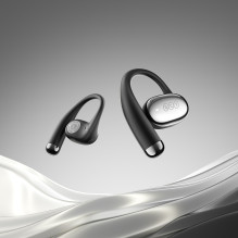 OWS QCY Crossky R70 LDAC IPX5 Headphones with Ear Hooks - Black