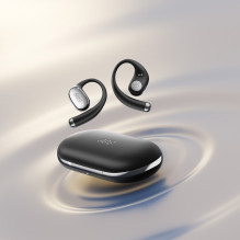 OWS QCY Crossky R70 LDAC IPX5 Headphones with Ear Hooks - Black