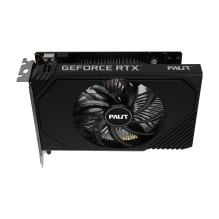 Graphics Card, PALIT, NVIDIA, GeForce RTX 3050, 1042 MHz, 6 GB, GDDR6, 96 bit, PCI Express 4.0, Active, NE63050018JE-107