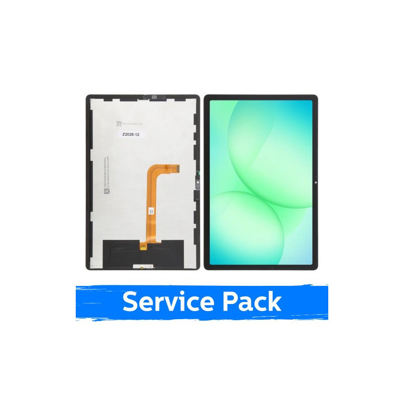 Ekranas skirtas Samsung X230 / X236 TAB A11 Plus 11'' 2025 juodas (service pack)