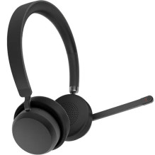 Lenovo 4XD1Q30302 ausinės / laisvų rankų įranga Belaidės Galvos juosta Skambučiai / Muzika Bluetooth Juoda