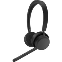 Lenovo 4XD1Q30302 ausinės / laisvų rankų įranga Belaidės Galvos juosta Skambučiai / Muzika Bluetooth Juoda