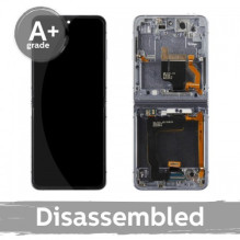 Ekranas skirtas Samsung F721 Z Flip4 (INNER) su rėmeliu / Graphite / (išimtas / kaip naujas)