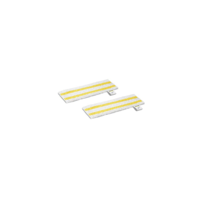 Cleaning Cloth - Kärcher Universal Floor Mop Set 115mm x 345mm White, Yellow