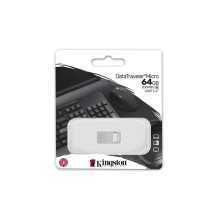 MEMORY DRIVE FLASH USB3.2 64GB / MICRO DTMC3G2 / 64GB KINGSTON