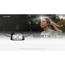 NU serijos priekinis žibintas, 400 liumenų / NU25 MCT UL NITECORE NU serijos priekinis žibintas, 400 liumenų / NU25 MCT UL NITECORE