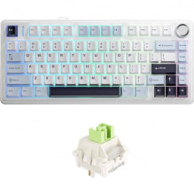 Aula F75 EN / RU Layout Mechanical Gaming keyboard White Reaper switch Aula F75 EN / RU Layout Mechanical Gaming keyboard White Reaper switch