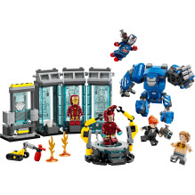 Konstruktorius - LEGO MARVEL 76315 Geležinio Žmogaus Laboratorija 384 Detalės