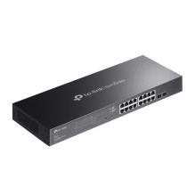 Switch, TP-LINK, Omada, SG2218P, Desktop / pedestal, 16x10Base-T / 100Base-TX / 1000Base-T, 2xSFP, PoE+ ports 16, 150 Wa