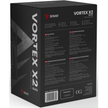 Savio Vortex X2 120mm CPU Cooler Black