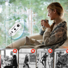 Langų valymo robotas Reach W13 baltas