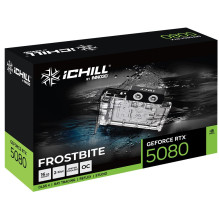 Inno3D iChill GeForce RTX 5080 FROSTBITE NVIDIA 16 GB GDDR7 Inno3D iChill GeForce RTX 5080 FROSTBITE NVIDIA 16 GB GDDR7