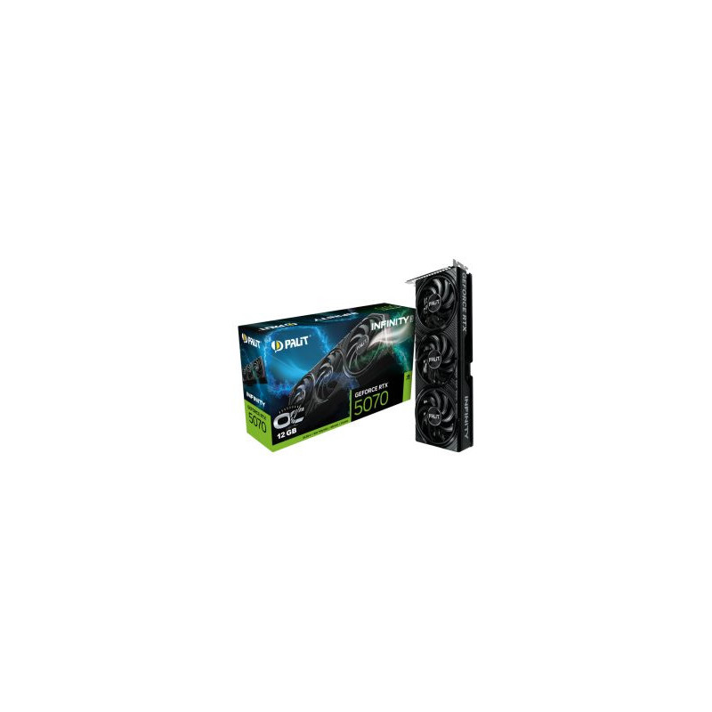 Videokarte Palit GeForce RTX 5070 Infinity 3 12GB GDDR7