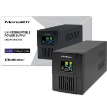 Uninterruptible Power Supply (UPS) Line Interactive, Monolith, 2000VA, 1200W, LCD, USB, RJ45