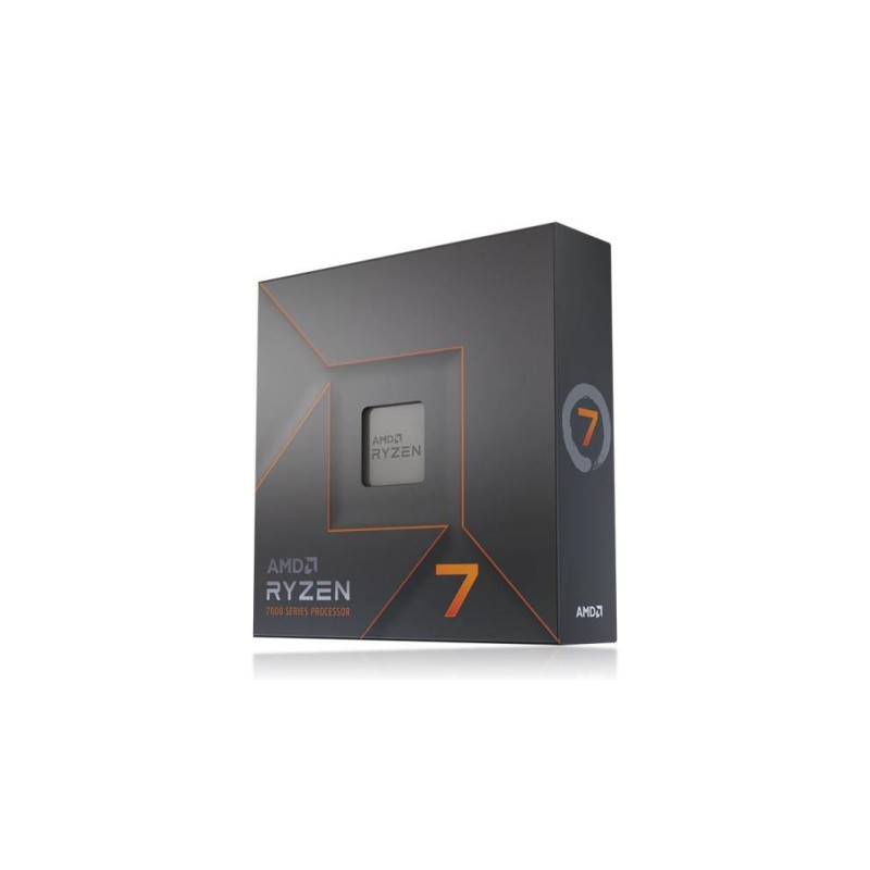 CPU, AMD, stalinis kompiuteris, Ryzen 7, R7-7700X, 4500 MHz, 8 branduoliai, 32 MB, SAM5 lizdas, 105 vatai, GPU Radeon, B