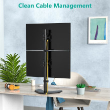 Techly ICA-LCD 2520V monitor mount / stand 68.6 cm (27") Desk Black Techly ICA-LCD 2520V monitor mount / stand 68.6 cm (27") Desk Black