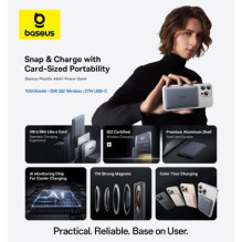 Baseus "LiPo PowerBank 27W 10000mAh" Titanium