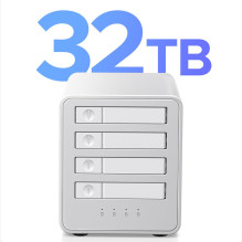 Orico 8848RC3 DAS Series 4-bay 2.5" HDD / SSD Disk Array - White