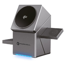Wireless charging station Forcell 3in1 (F-06) (MagSafe) (Phone Pods Watch) 15W