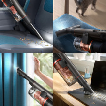 Vacuum Cleaner, PHILIPS, Dry&amp;wet, 2-in-1 stick vacuum, Blue, Bagless, Battery, 1.7 kg, XC7163 / 01