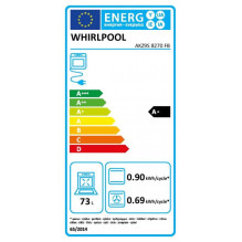 Juodos spalvos įmontuojama orkaitė su pirolize Whirlpool AKZ9S 8270 FB