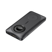 Veger Powerbank compatible with Magsafe Veger MagMulti (W1156) PD QC3.0 3A 22,5W 10000 mAh with wireless charging black